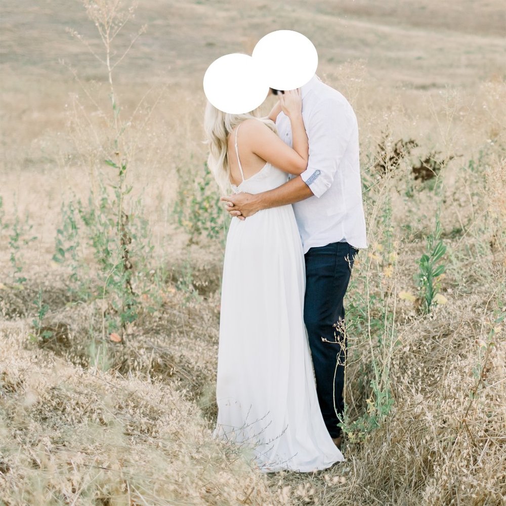 White Lace Slit Maxi Dress - Picture 2 of 8